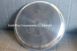 Polished 35cm Decorative Rolling Stainless Steel Round Tray