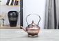 16cm Hot sale luxury design grade stainless steel water kettle gold plated court style pour over coffee pot